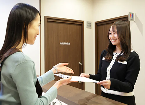 予約制で待ち時間なし