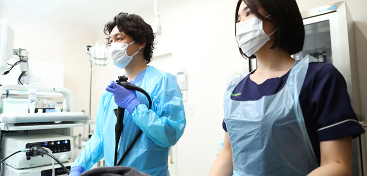 胃・大腸同時検査が可能です