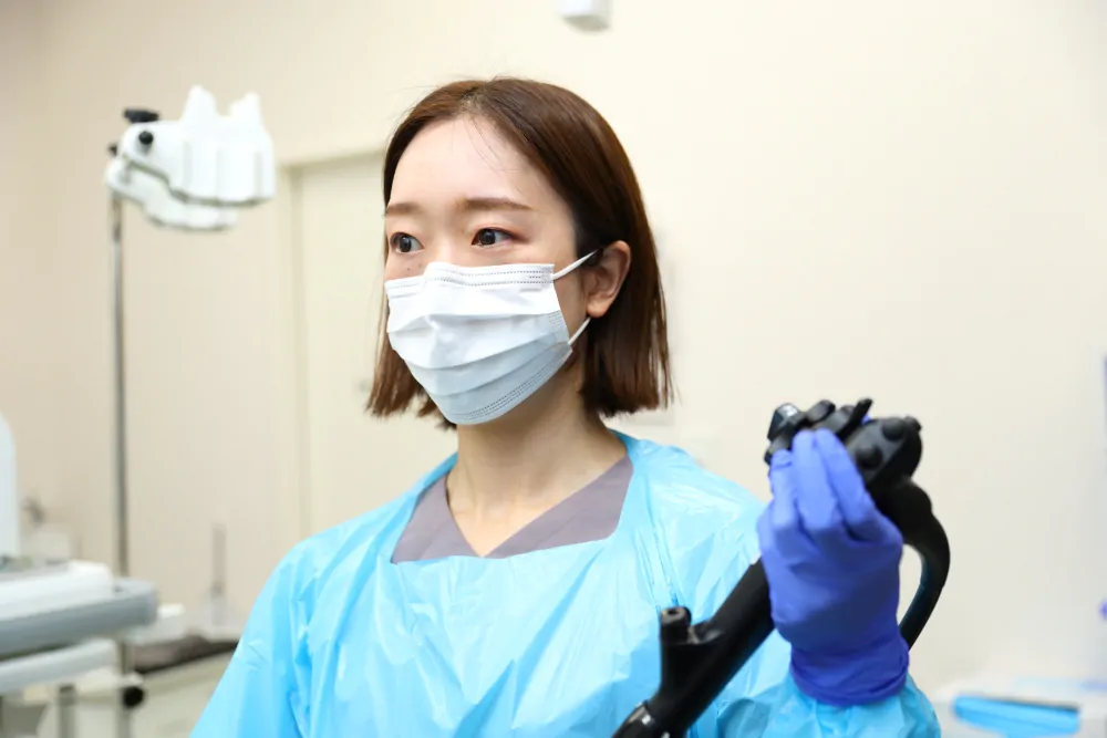 女性にやさしい内視鏡検査