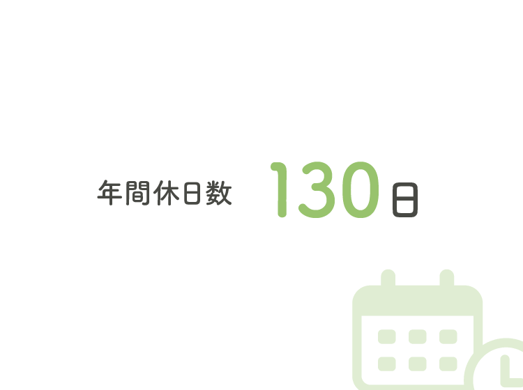 年間休日数